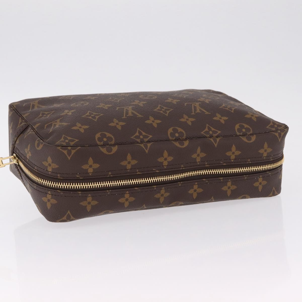 LOUIS VUITTON Monogram Trousse Toilette 28 Clutch Bag M47522 LV Auth 215693V