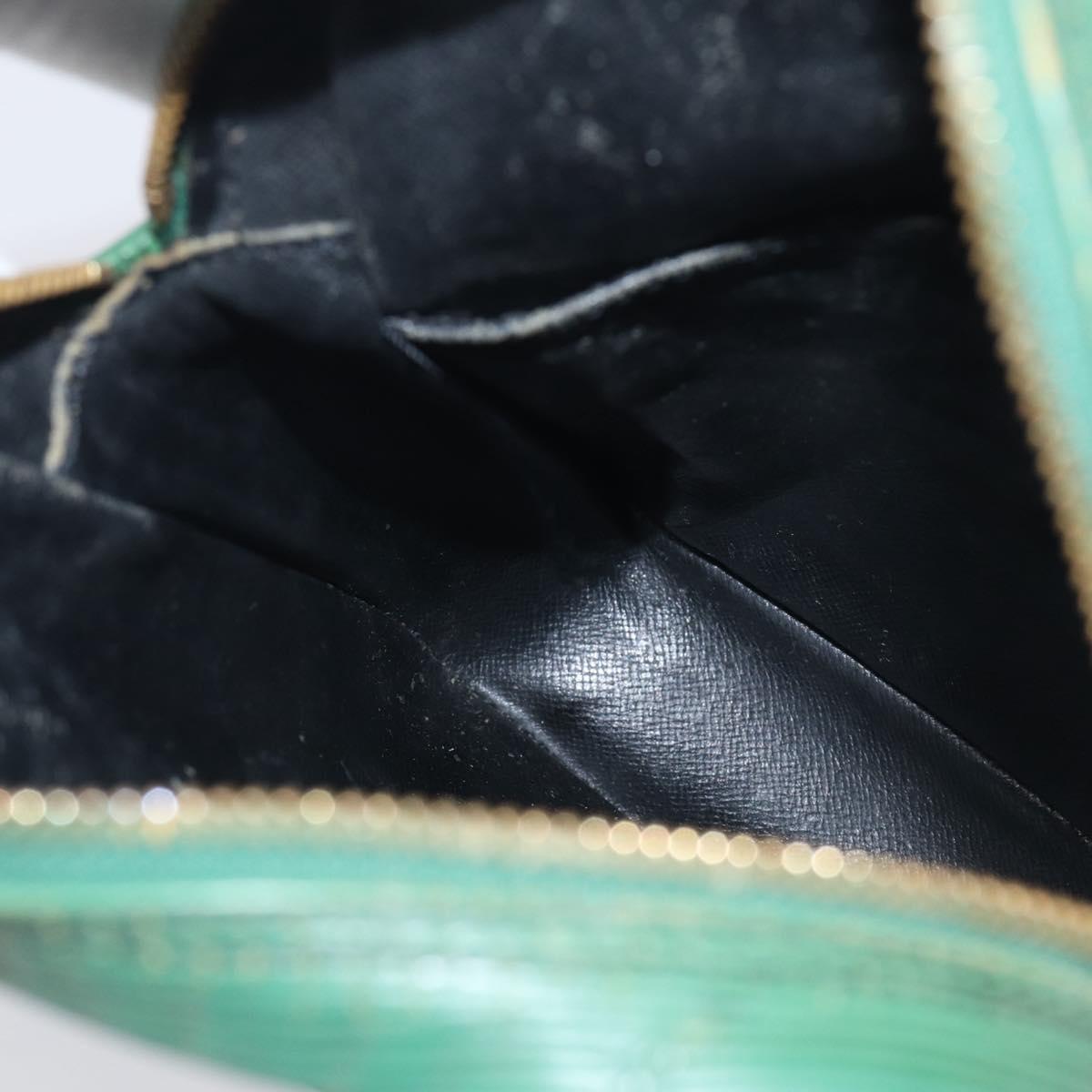 LOUIS VUITTON Epi Danube Shoulder Bag Green M45634 LV Auth 215704