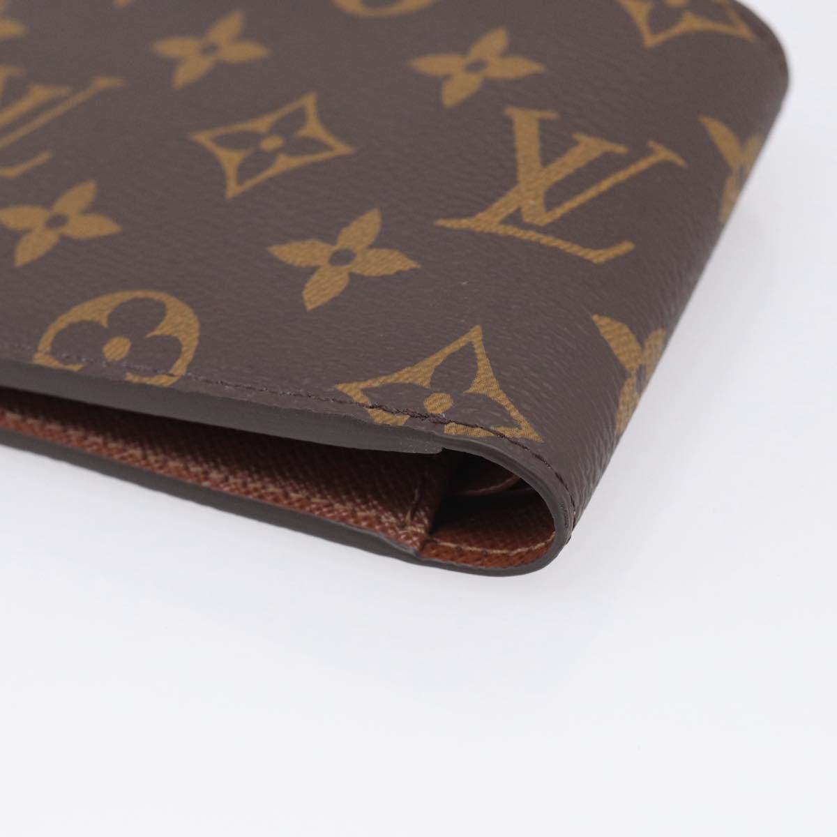 LOUIS VUITTON Monogram Portefeuille Multipull Bifold Wallet M60895 Auth 215709V