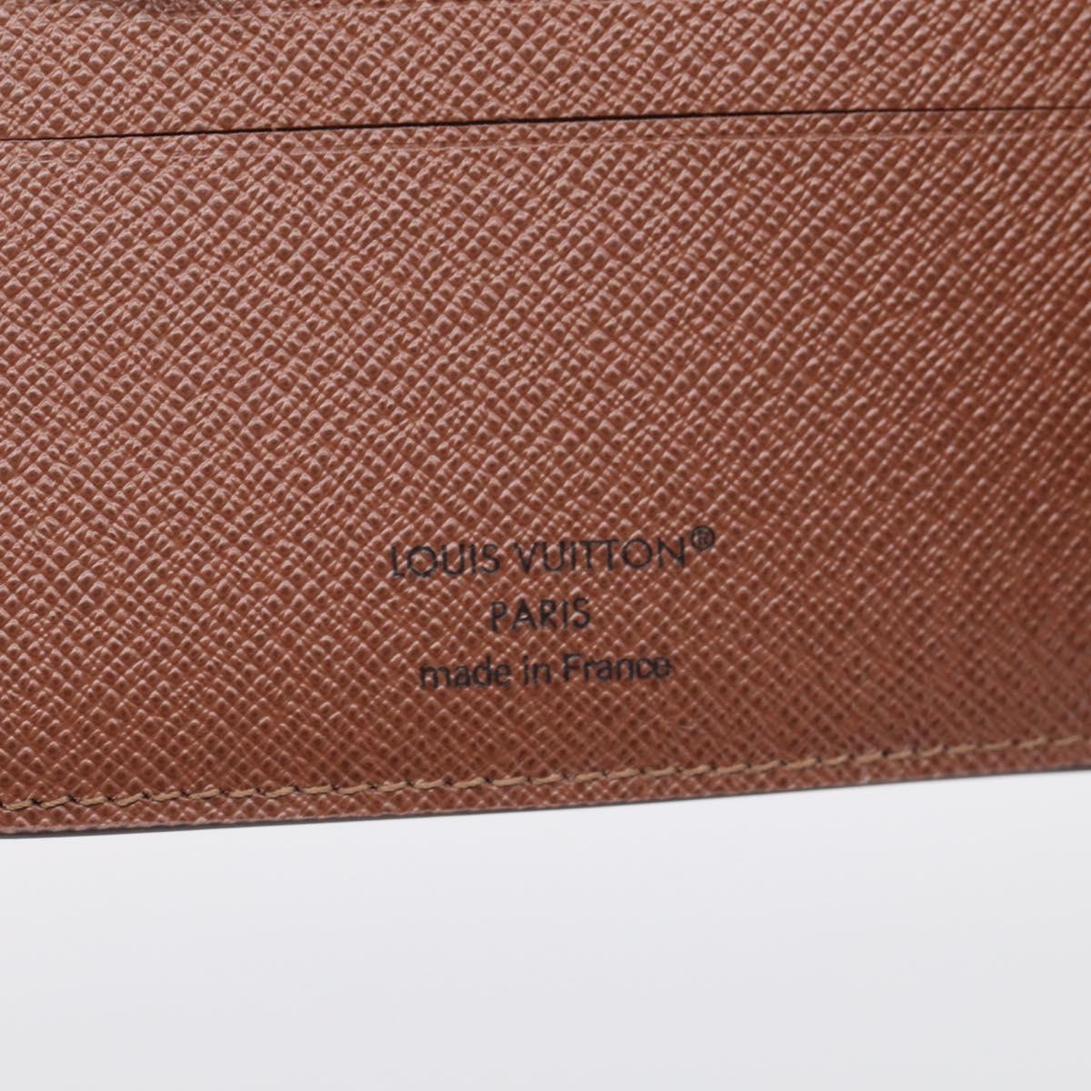 LOUIS VUITTON Monogram Portefeuille Multipull Bifold Wallet M60895 Auth 215709V