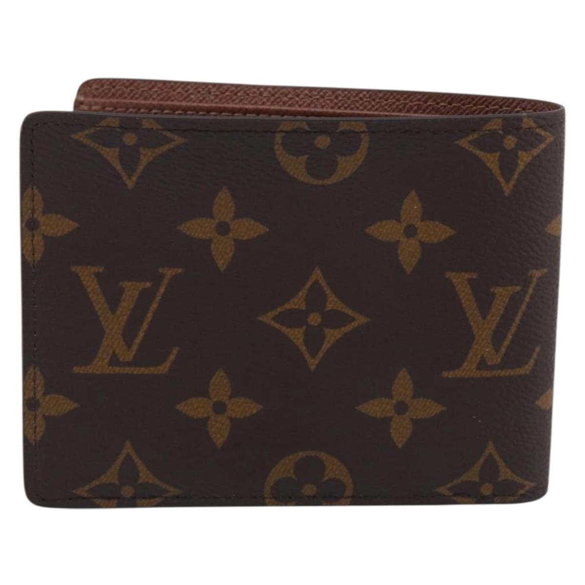 LOUIS VUITTON Monogram Portefeuille Multipull Bifold Wallet M60895 Auth 215709V