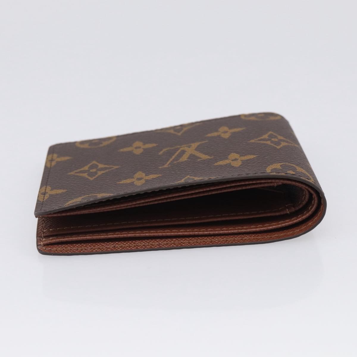LOUIS VUITTON Monogram Portefeuille Multipull Bifold Wallet M60895 Auth 215709V