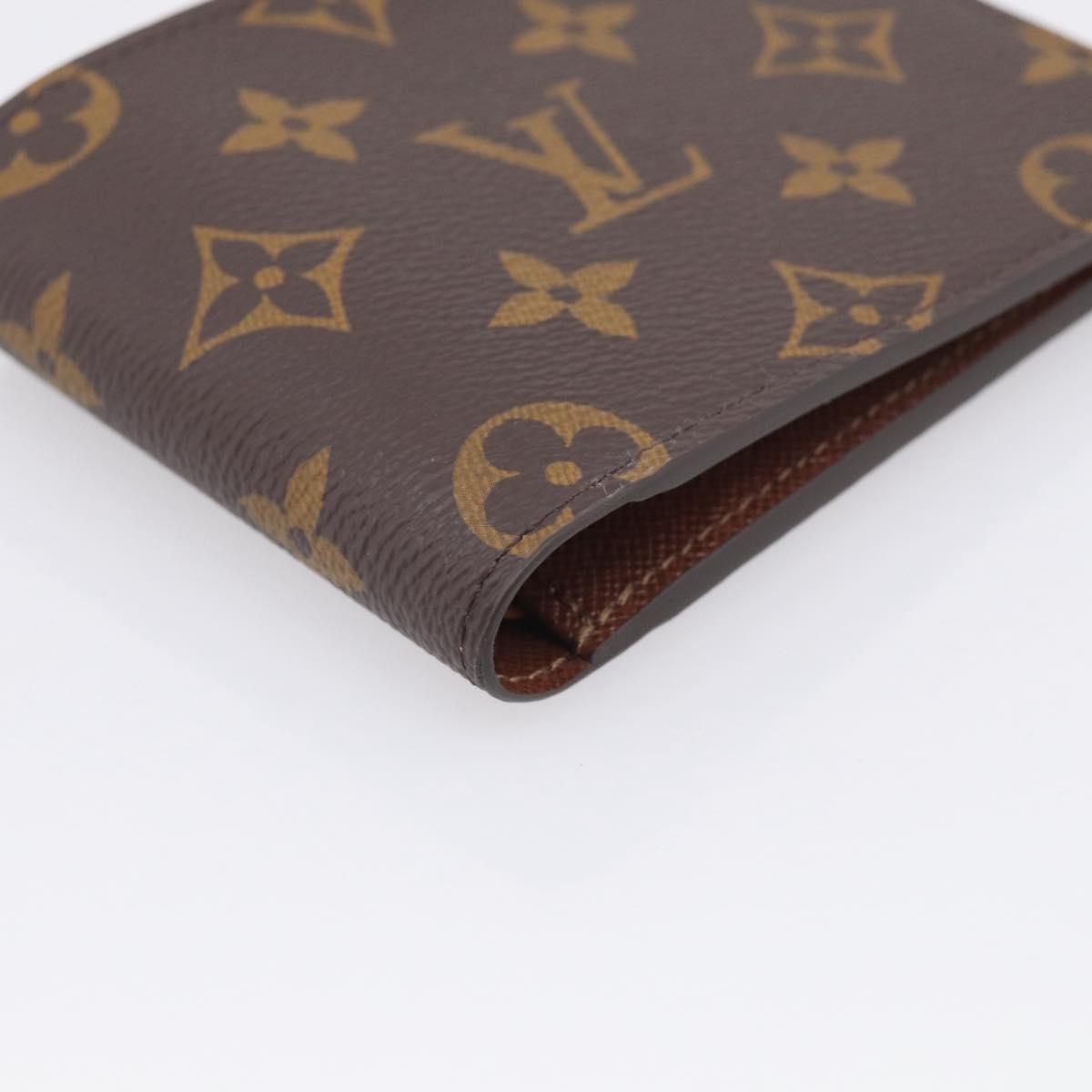 LOUIS VUITTON Monogram Portefeuille Multipull Bifold Wallet M60895 Auth 215709V