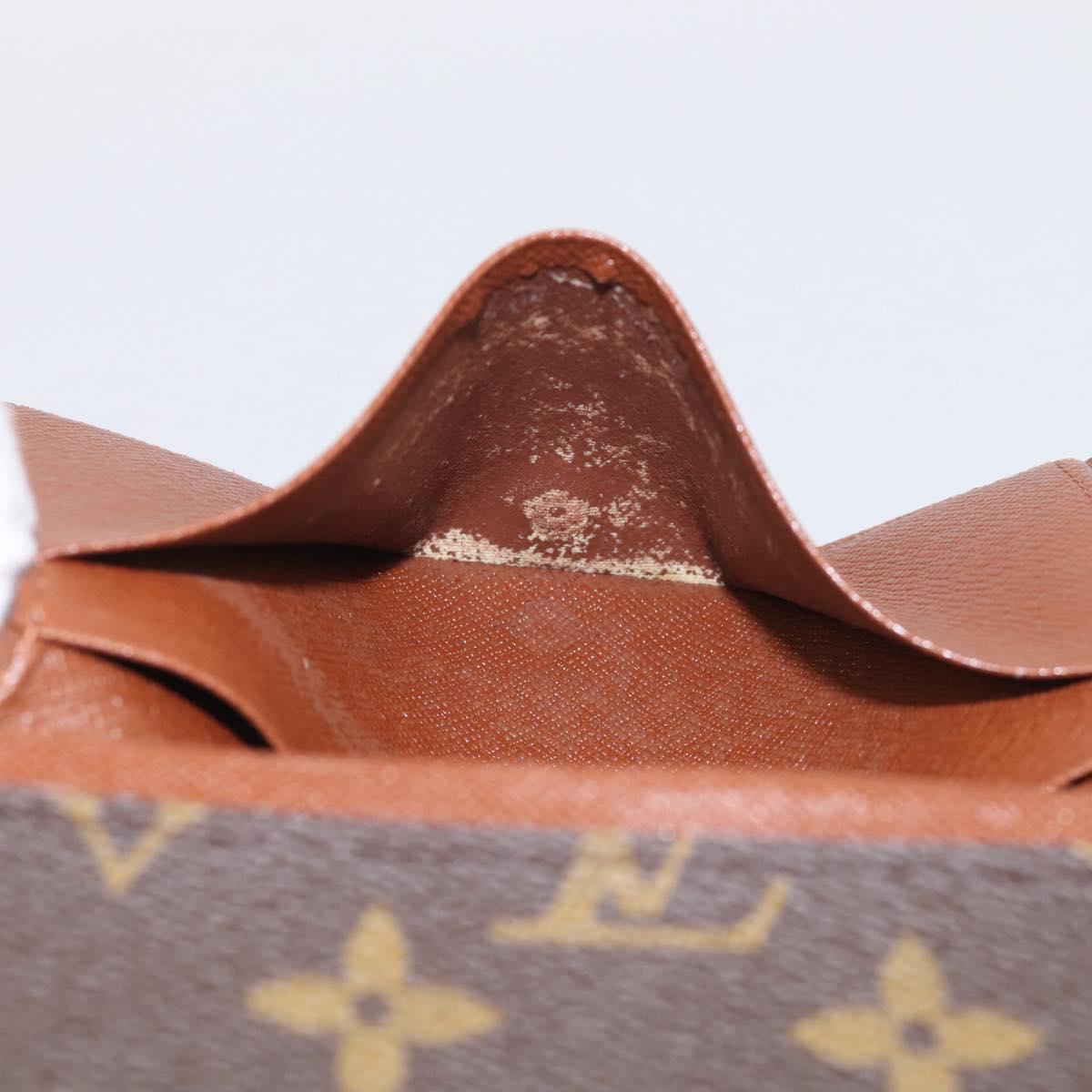 LOUIS VUITTON Monogram Porte Monnaie Billets Tresor Wallet M61730 LV Auth 215712