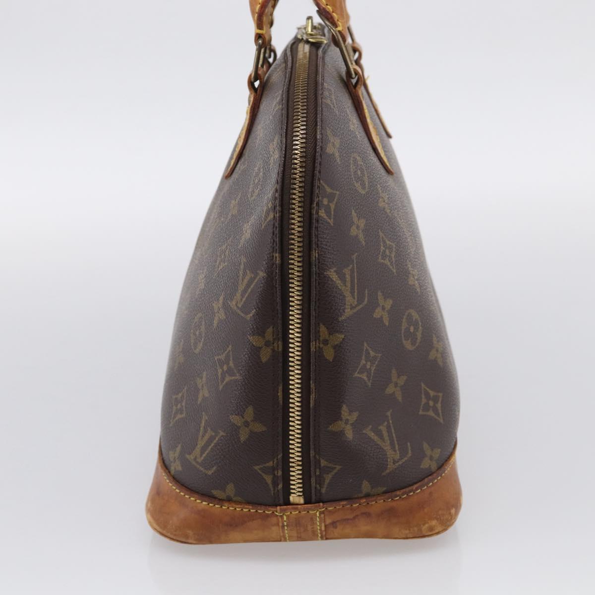 LOUIS VUITTON Monogram Alma Hand Bag M51130 LV Auth 215800