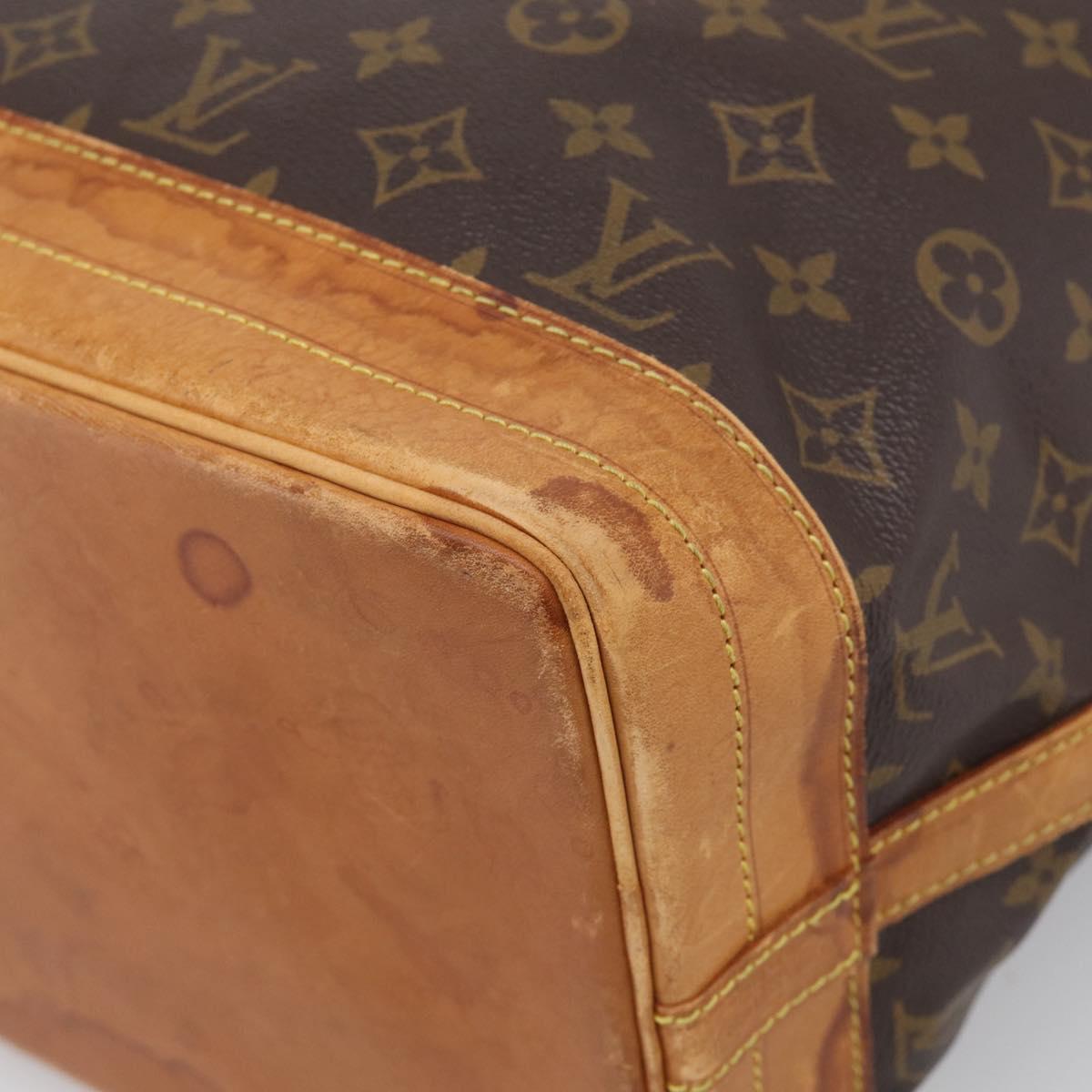 LOUIS VUITTON Monogram Noe Shoulder Bag M42224 LV Auth 215805
