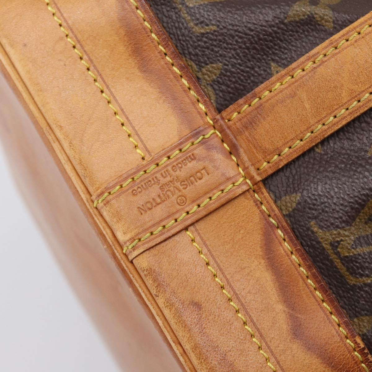 LOUIS VUITTON Monogram Noe Shoulder Bag M42224 LV Auth 215805