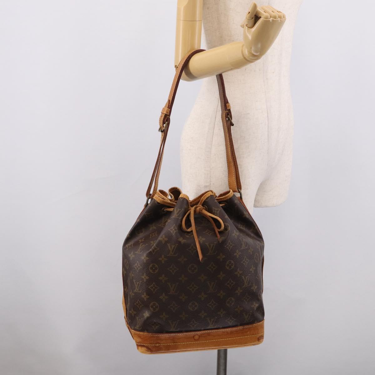 LOUIS VUITTON Monogram Noe Shoulder Bag M42224 LV Auth 215805