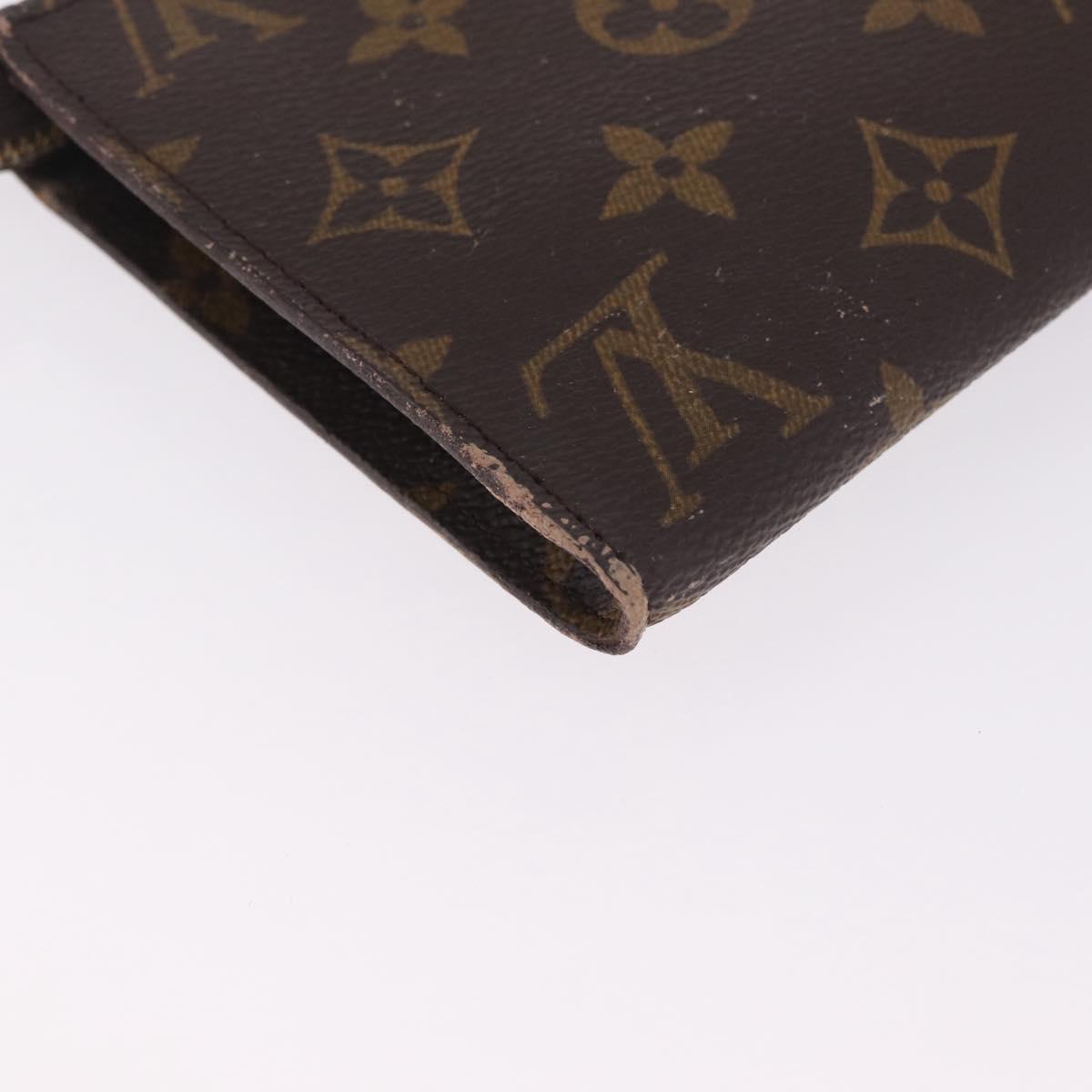 LOUIS VUITTON Monogram Bucket GM Accessory Pouch LV Auth 215814