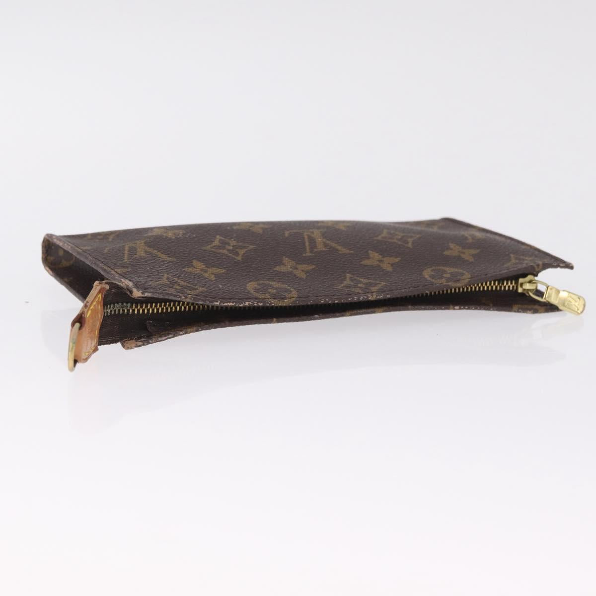 LOUIS VUITTON Monogram Bucket GM Accessory Pouch LV Auth 215814