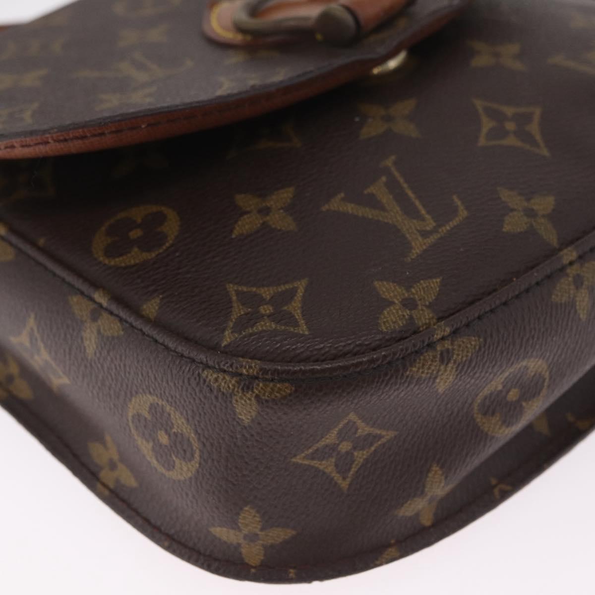 LOUIS VUITTON Monogram Saint Cloud MM Shoulder Bag M51243 LV Auth 215830