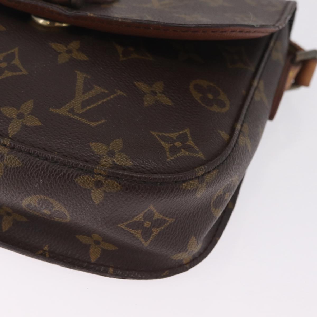 LOUIS VUITTON Monogram Saint Cloud MM Shoulder Bag M51243 LV Auth 215830