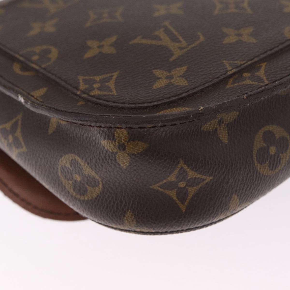 LOUIS VUITTON Monogram Saint Cloud MM Shoulder Bag M51243 LV Auth 215830