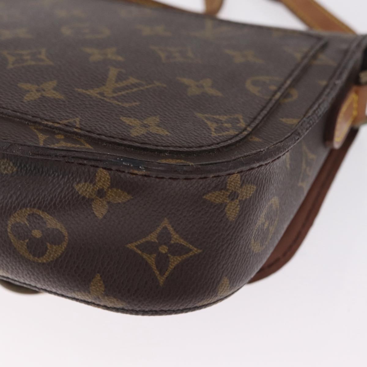 LOUIS VUITTON Monogram Saint Cloud MM Shoulder Bag M51243 LV Auth 215830