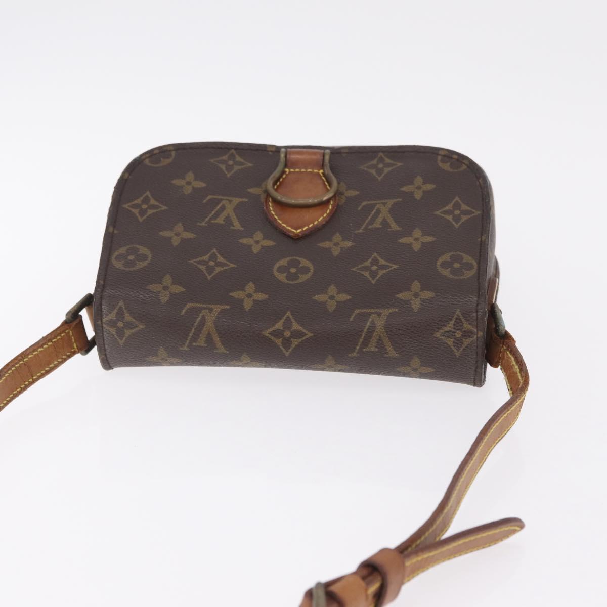 LOUIS VUITTON Monogram Saint Cloud MM Shoulder Bag M51243 LV Auth 215830