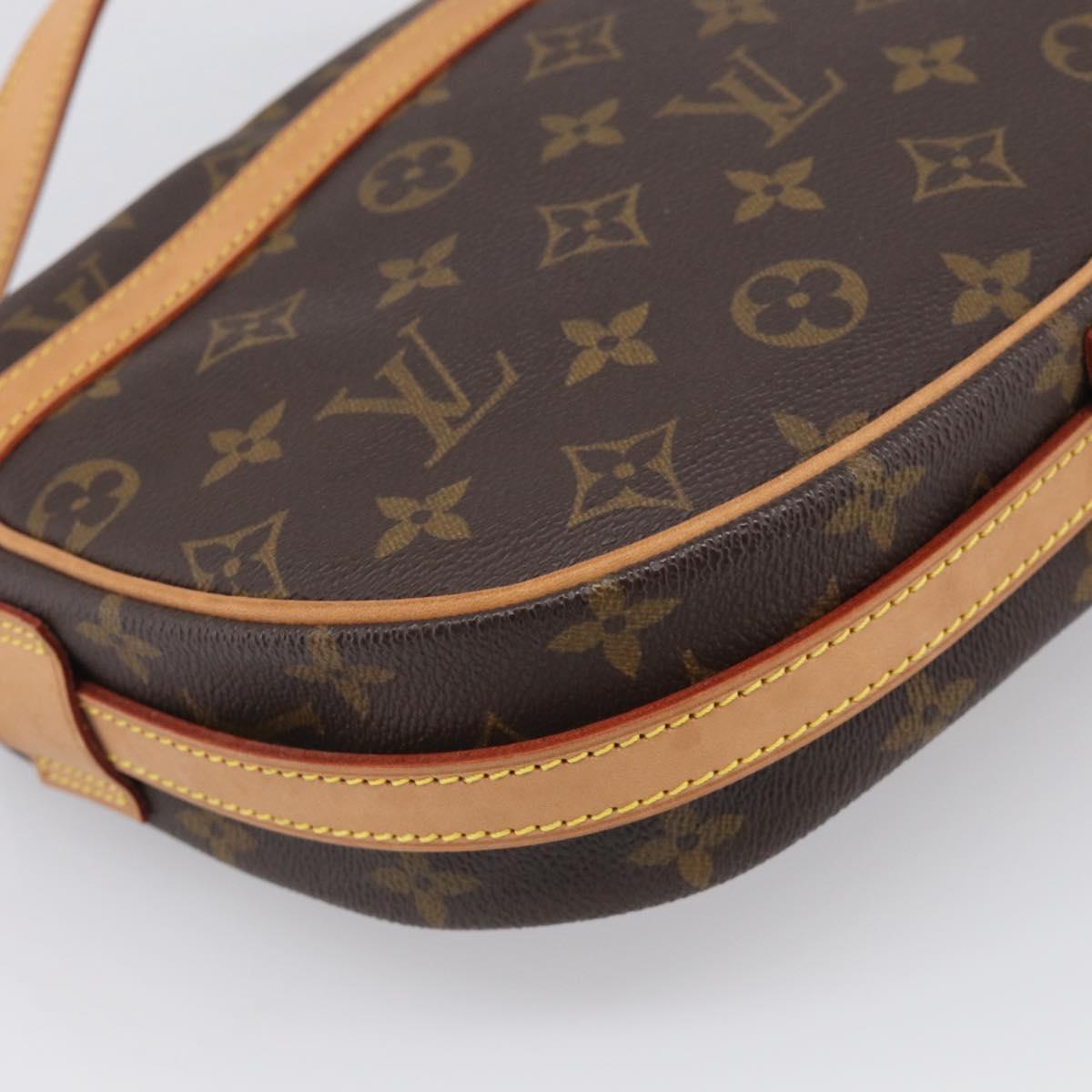 LOUIS VUITTON Monogram Jeune Fille MM Shoulder Bag M51226 LV Auth 215833A