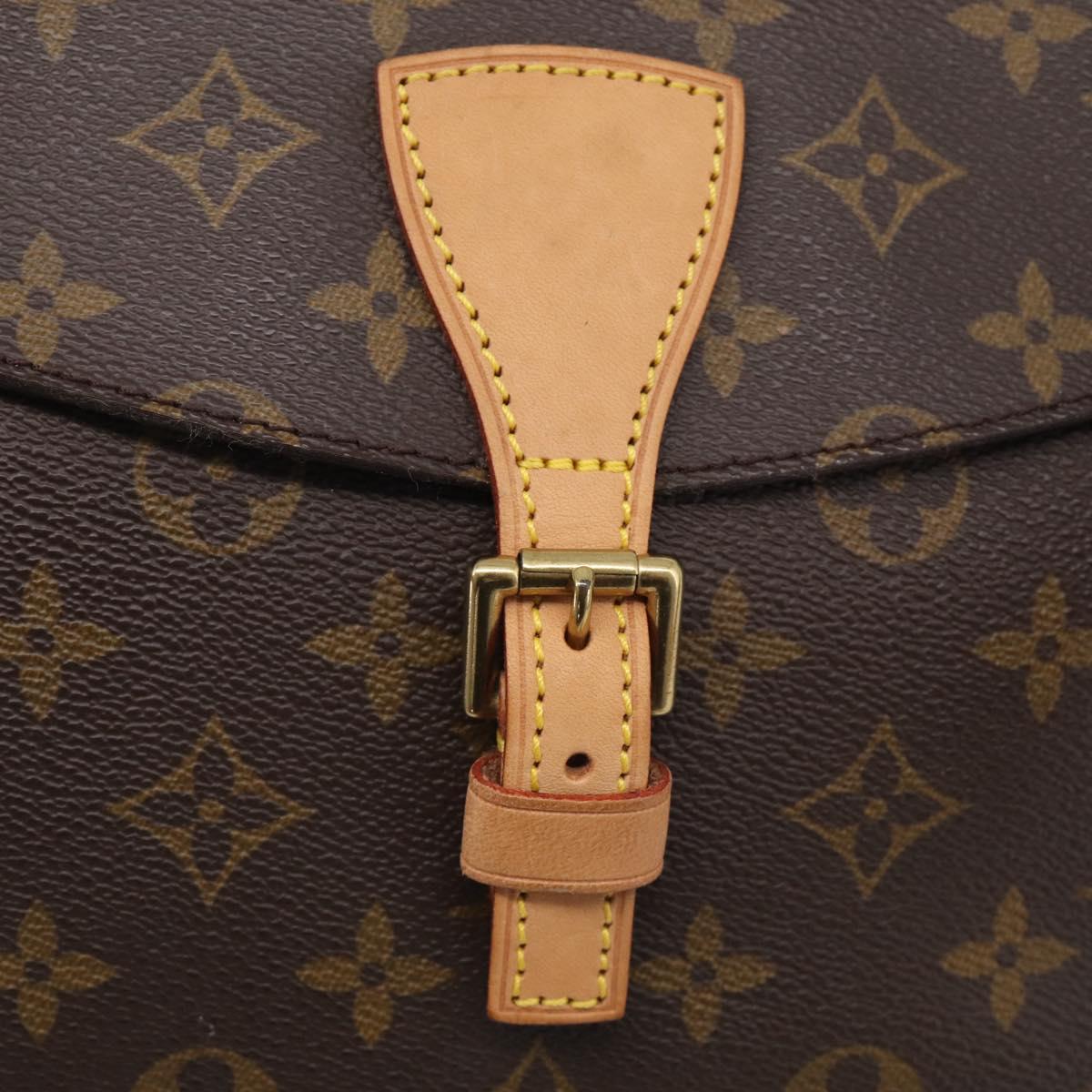 LOUIS VUITTON Monogram Jeune Fille MM Shoulder Bag M51226 LV Auth 215833A