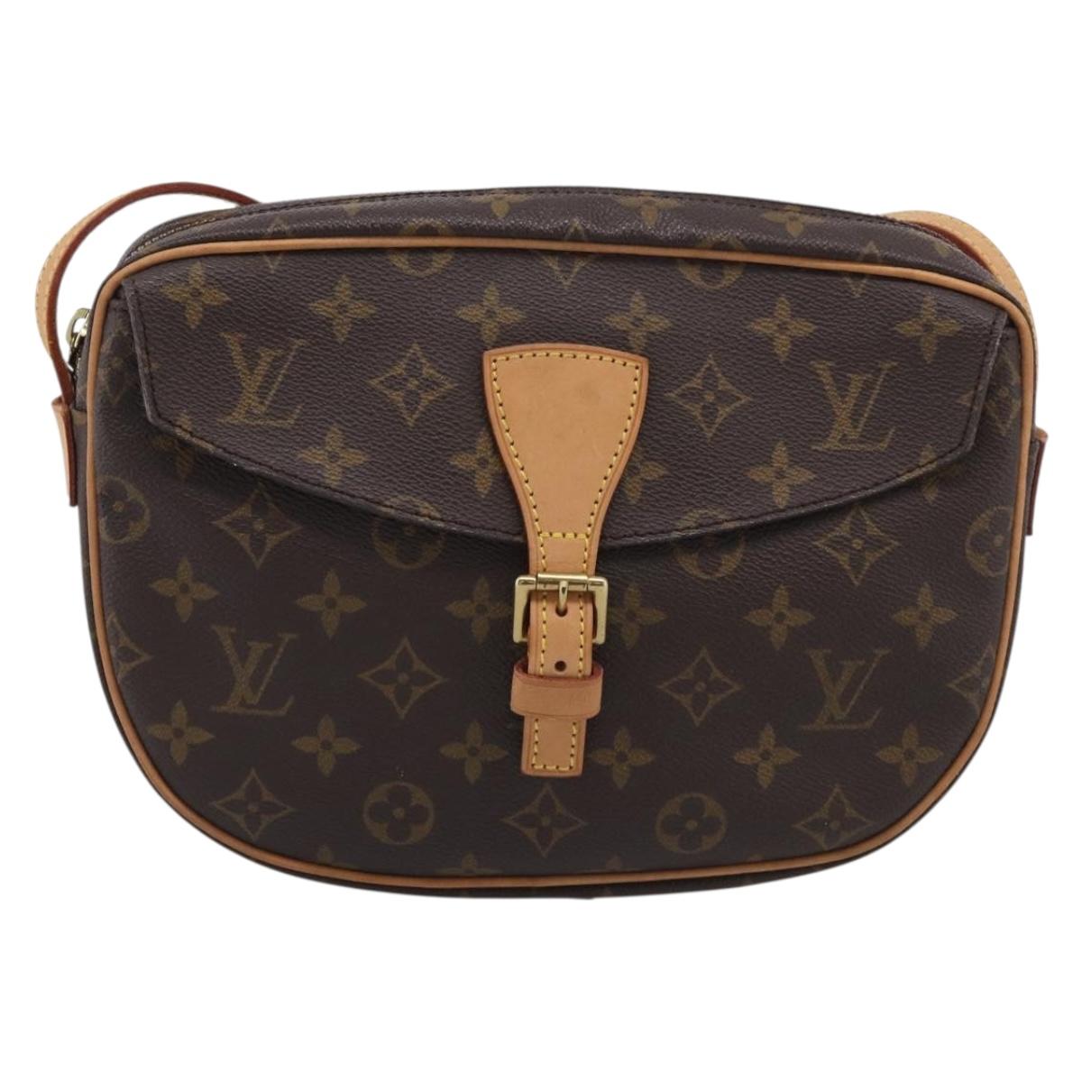 LOUIS VUITTON Monogram Jeune Fille MM Shoulder Bag M51226 LV Auth 215833A