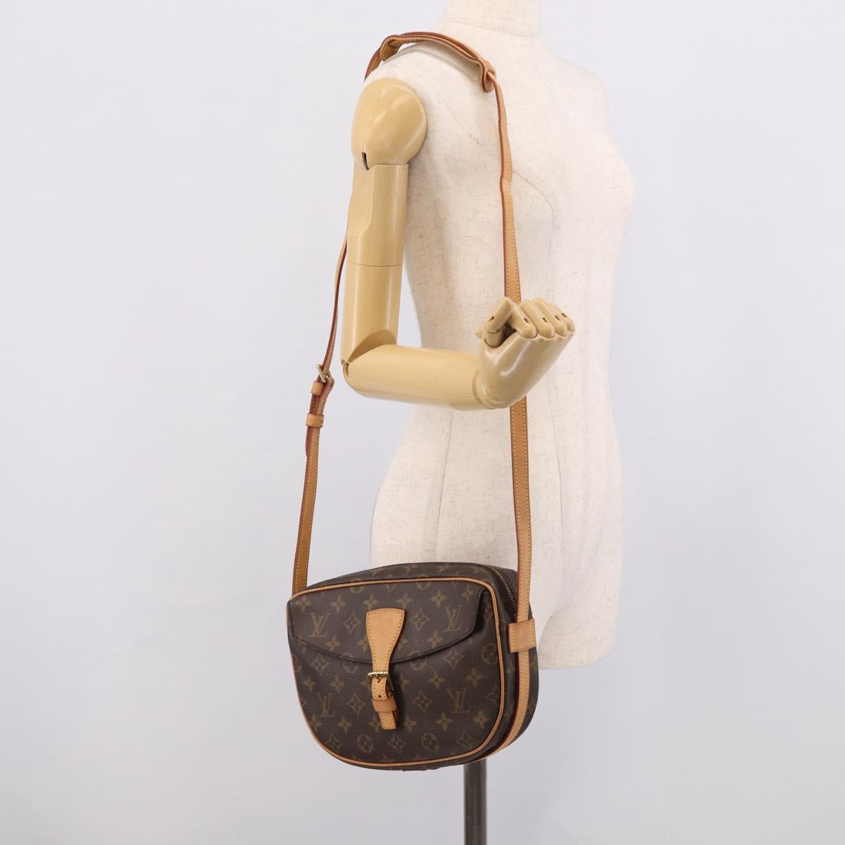 LOUIS VUITTON Monogram Jeune Fille MM Shoulder Bag M51226 LV Auth 215833A