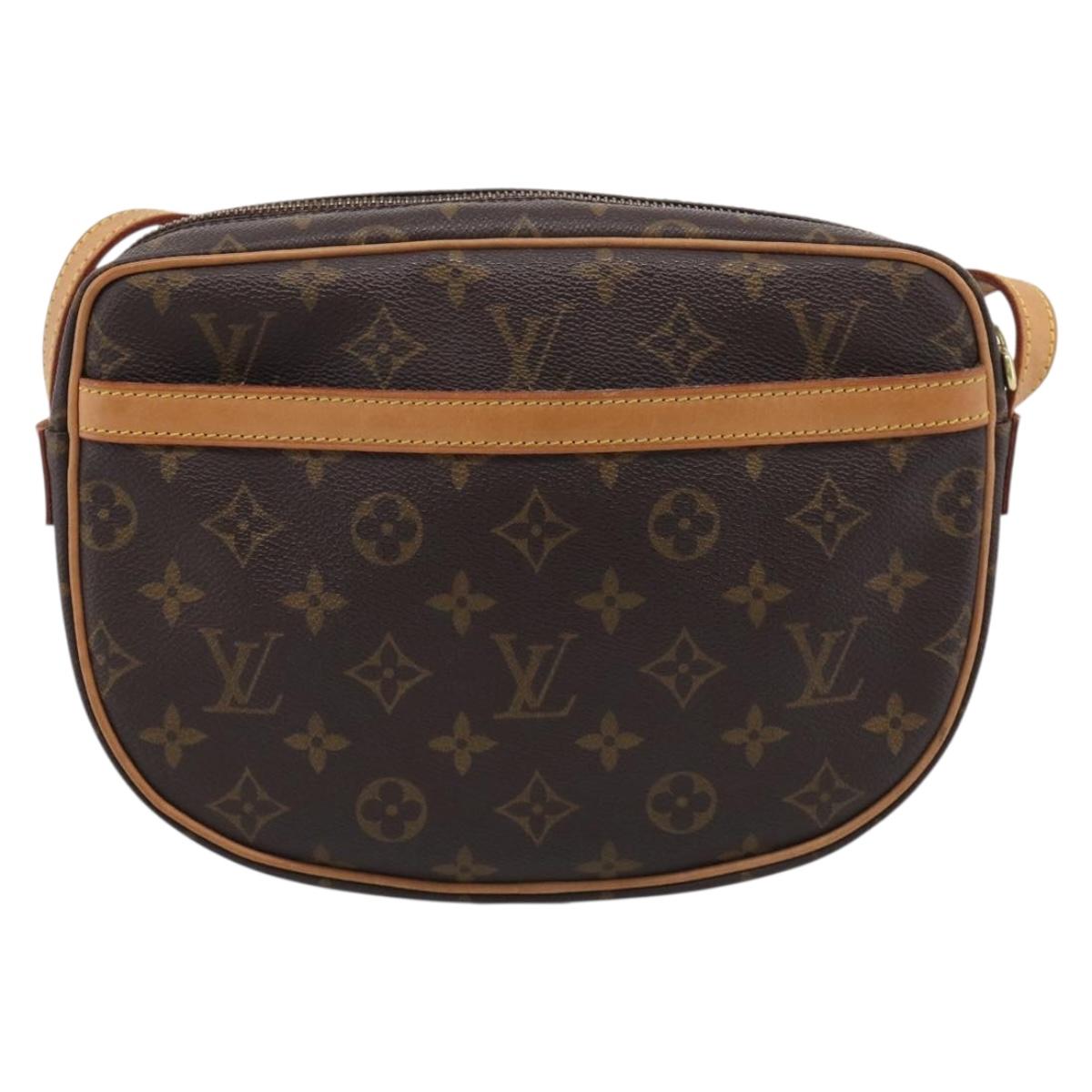 LOUIS VUITTON Monogram Jeune Fille MM Shoulder Bag M51226 LV Auth 215833A