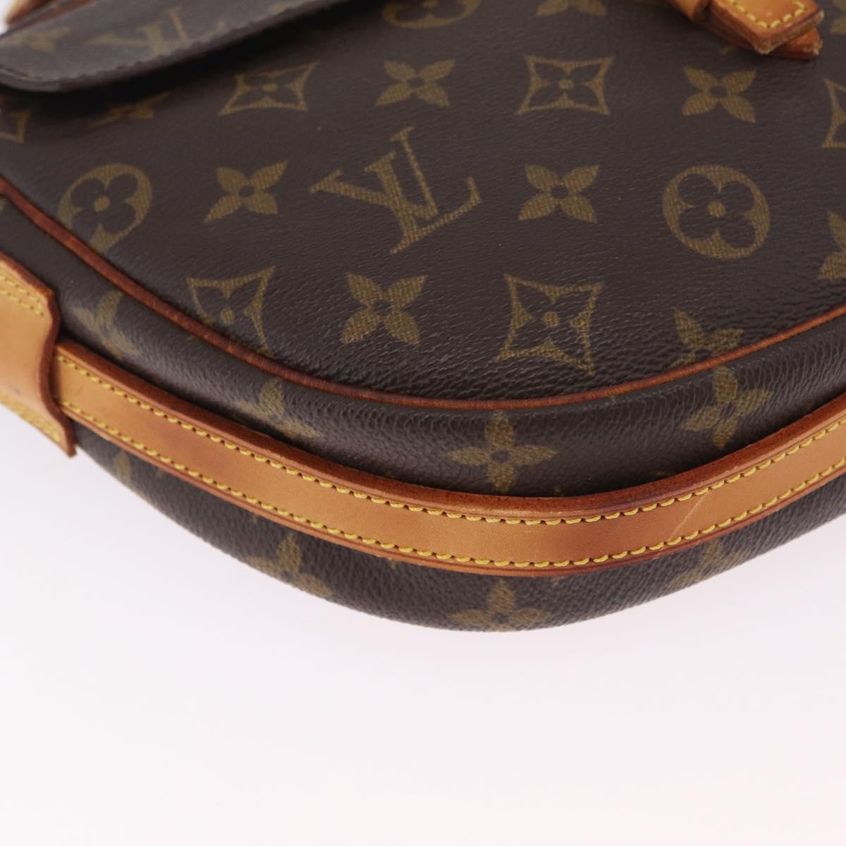 LOUIS VUITTON Monogram Jeune Fille MM Shoulder Bag M51226 LV Auth 215836A