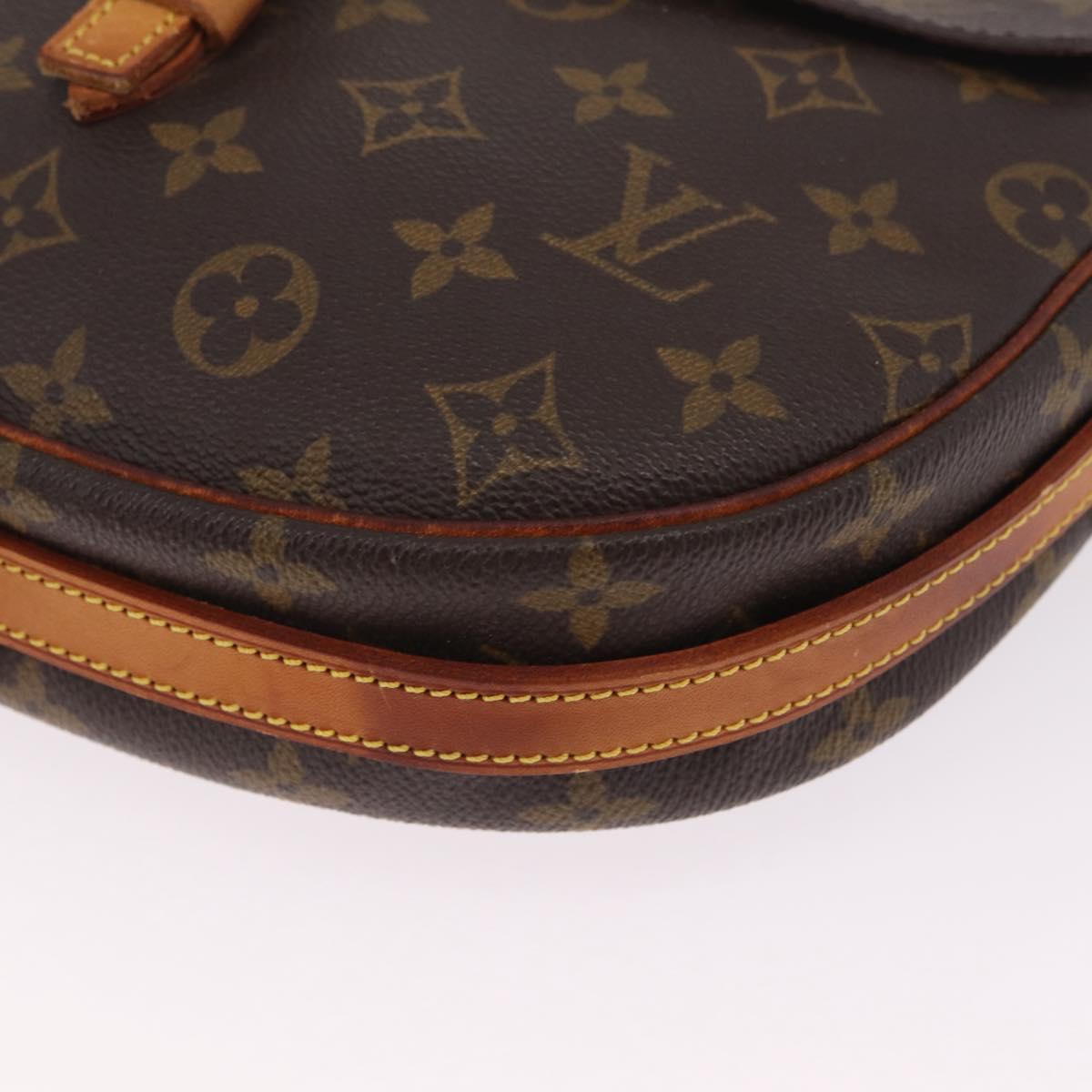 LOUIS VUITTON Monogram Jeune Fille MM Shoulder Bag M51226 LV Auth 215836A