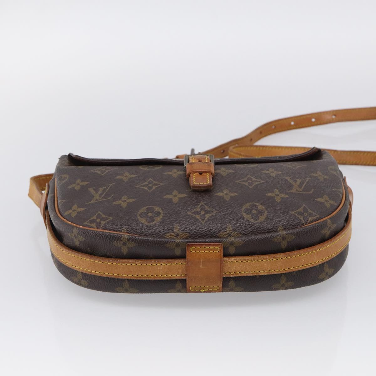 LOUIS VUITTON Monogram Jeune Fille MM Shoulder Bag M51226 LV Auth 215839
