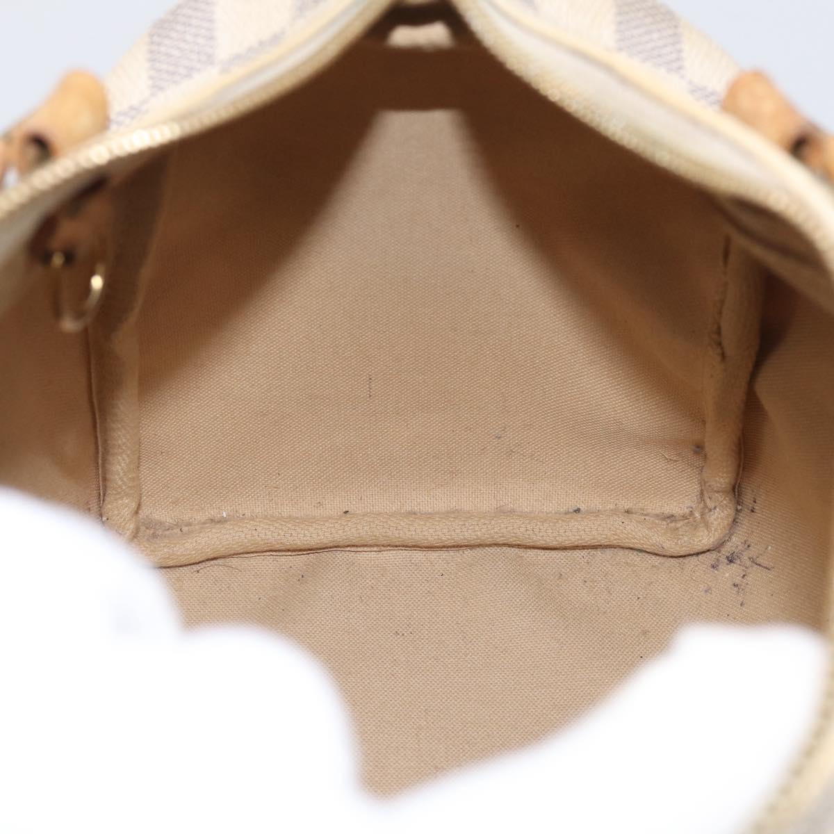 LOUIS VUITTON Damier Azur Speedy 25 Hand Bag N41534 LV Auth 216135