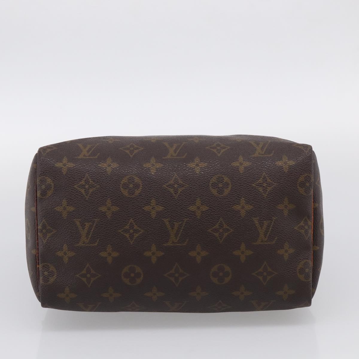 LOUIS VUITTON Monogram Speedy 25 Hand Bag M41528 LV Auth 216140