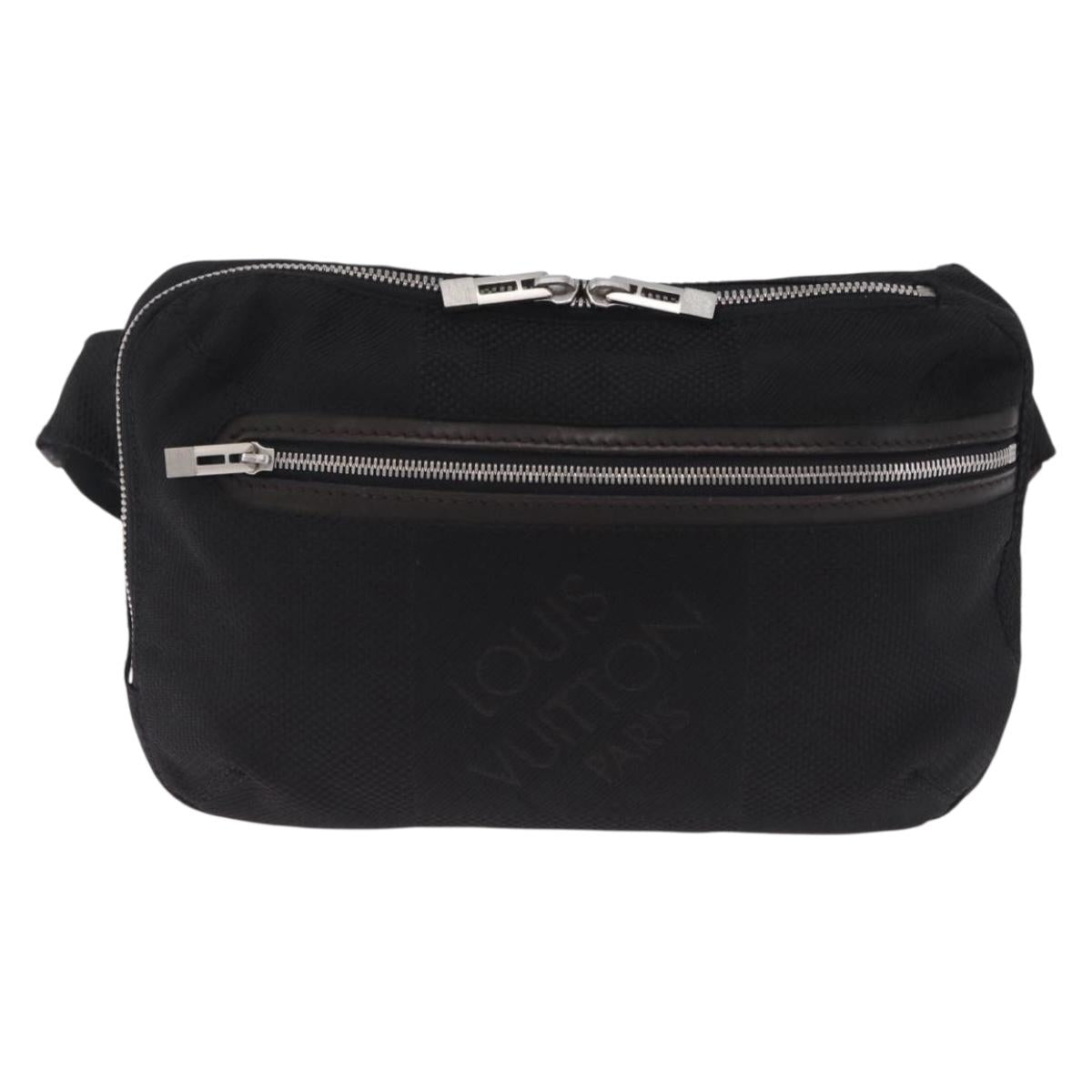 LOUIS VUITTON Damier Geant Arche Body Bag Noir M93021 LV Auth 216151A