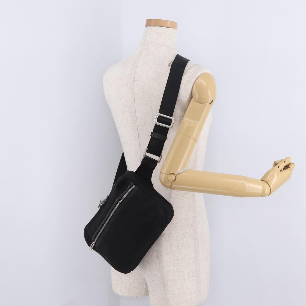 LOUIS VUITTON Damier Geant Arche Body Bag Noir M93021 LV Auth 216151A