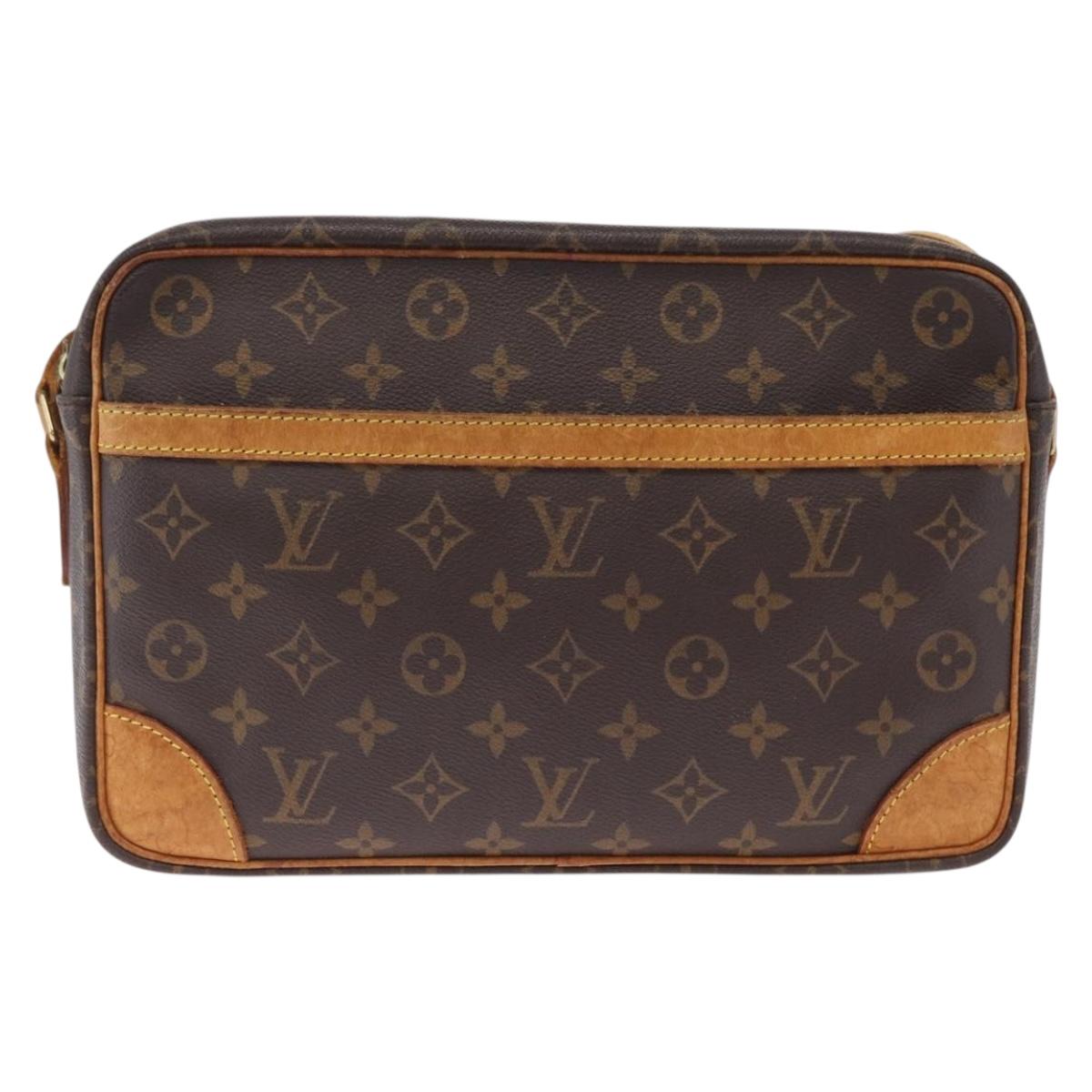 LOUIS VUITTON Monogram Trocadero 30 Shoulder Bag M51272 LV Auth 216167A