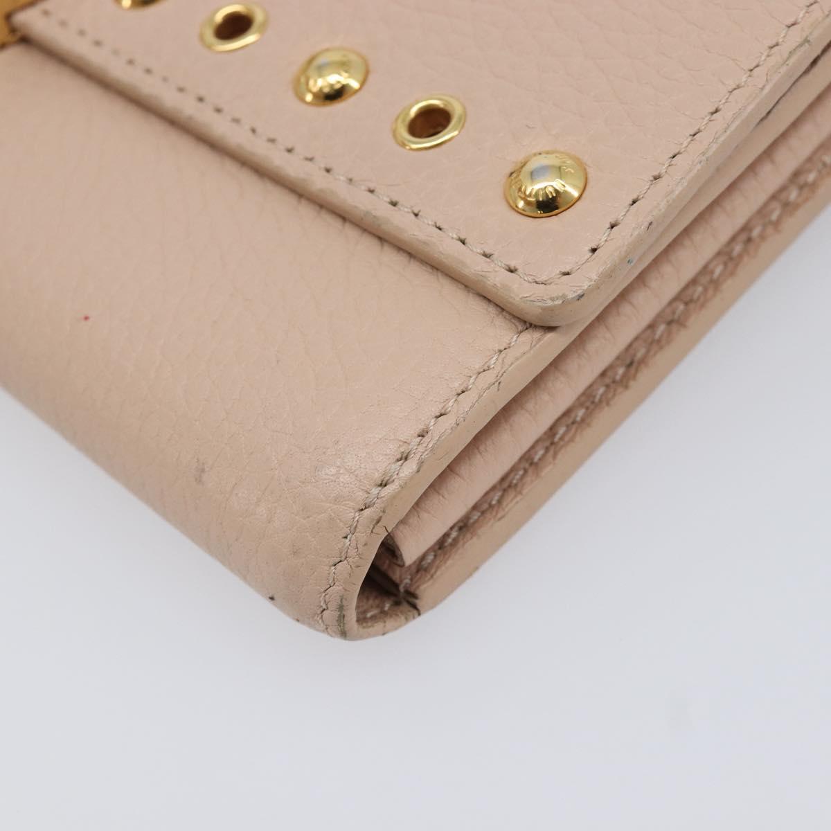 LOUIS VUITTON Portefeuille Capsine Wallet Taurillon Clemence M62763 Auth 216169V