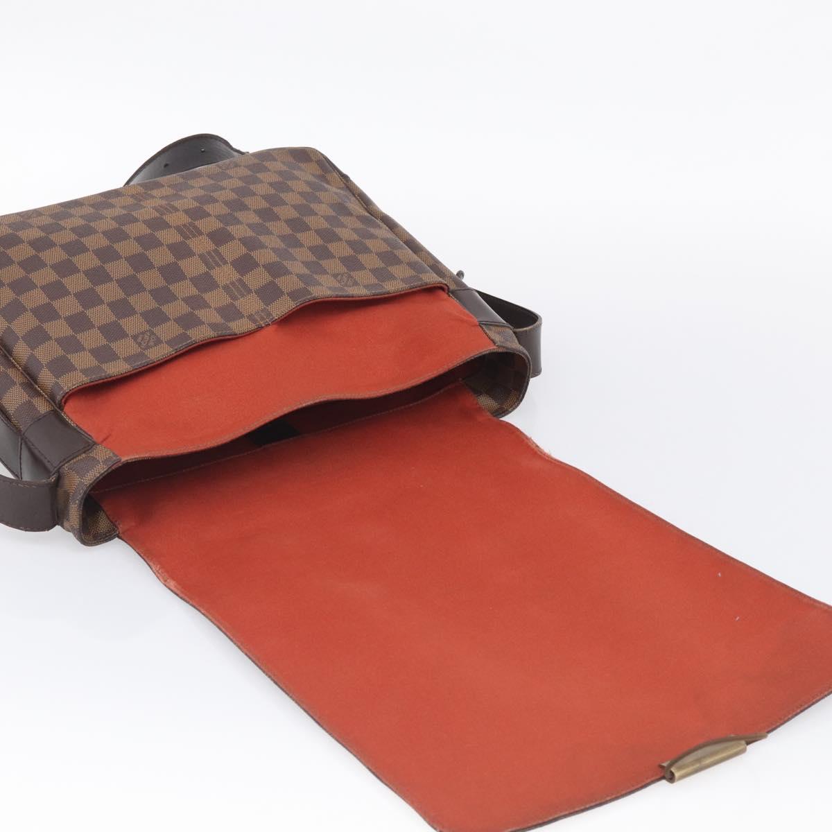 LOUIS VUITTON Damier Ebene Bastille Shoulder Bag N45258 LV Auth 216170