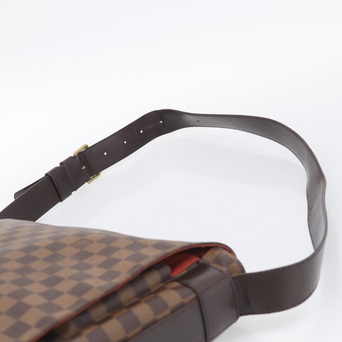LOUIS VUITTON Damier Ebene Bastille Shoulder Bag N45258 LV Auth 216170