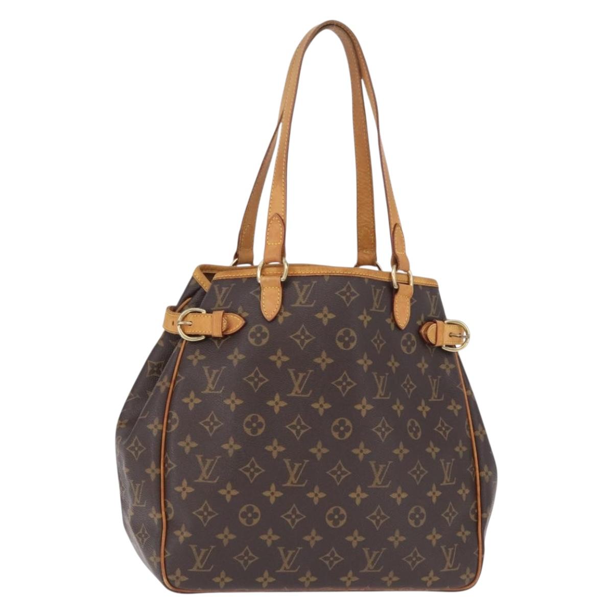 LOUIS VUITTON Monogram Batignolles Vertical Tote Bag M51153 LV Auth 216193V