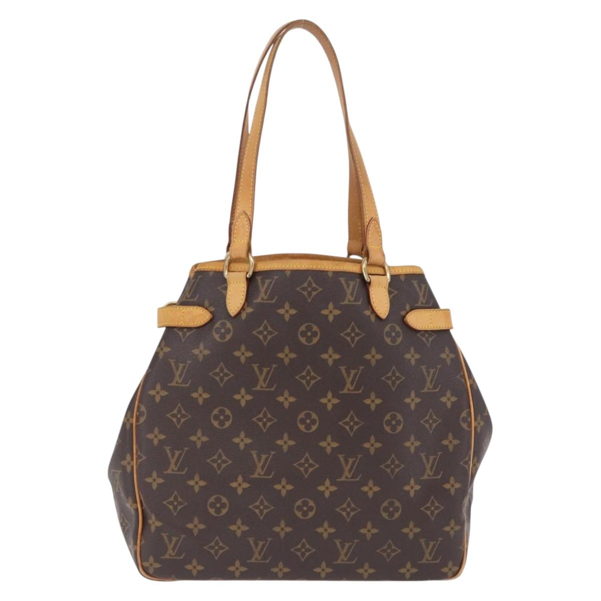 LOUIS VUITTON Monogram Batignolles Vertical Tote Bag M51153 LV Auth 216193V