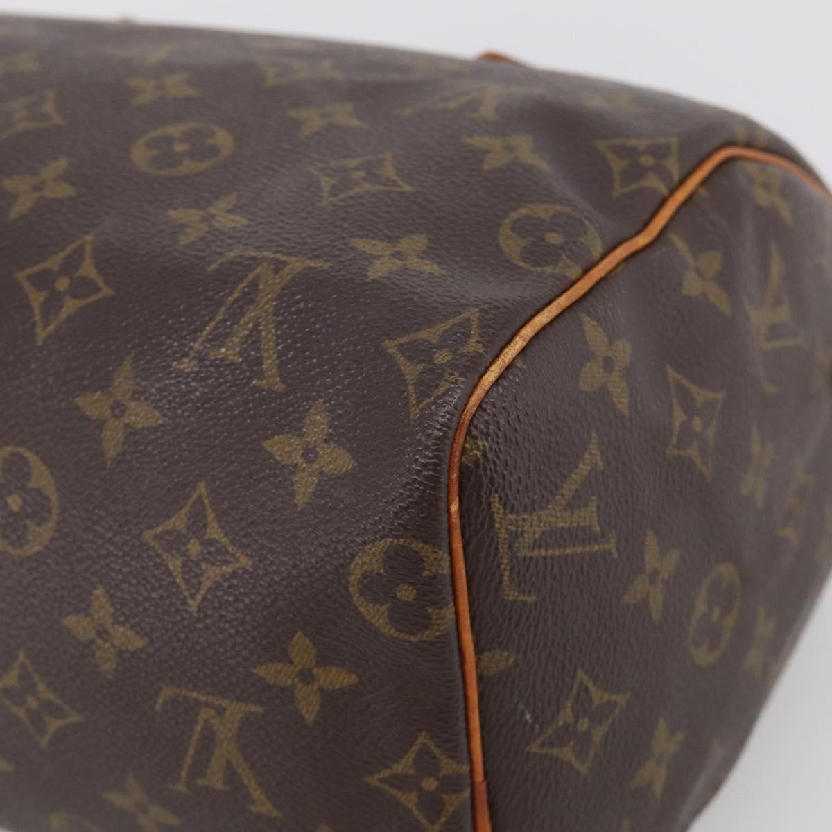 LOUIS VUITTON Monogram Speedy 25 Hand Bag M41528 LV Auth 216224