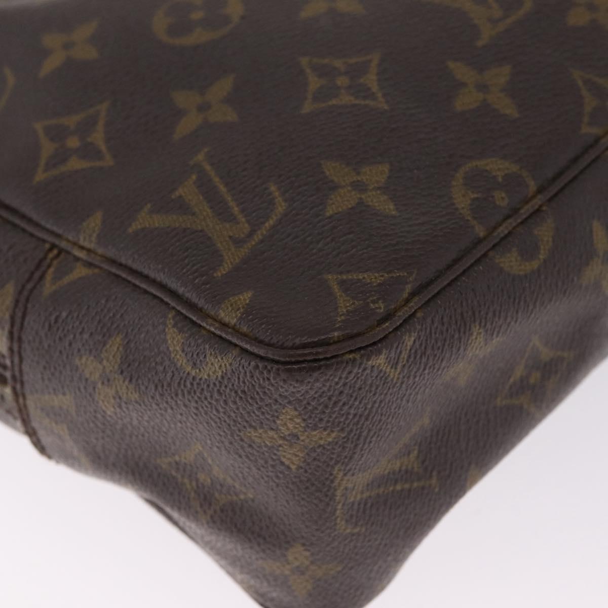 LOUIS VUITTON Monogram Trousse Toilette 28 Clutch Bag M47522 LV Auth 216242A