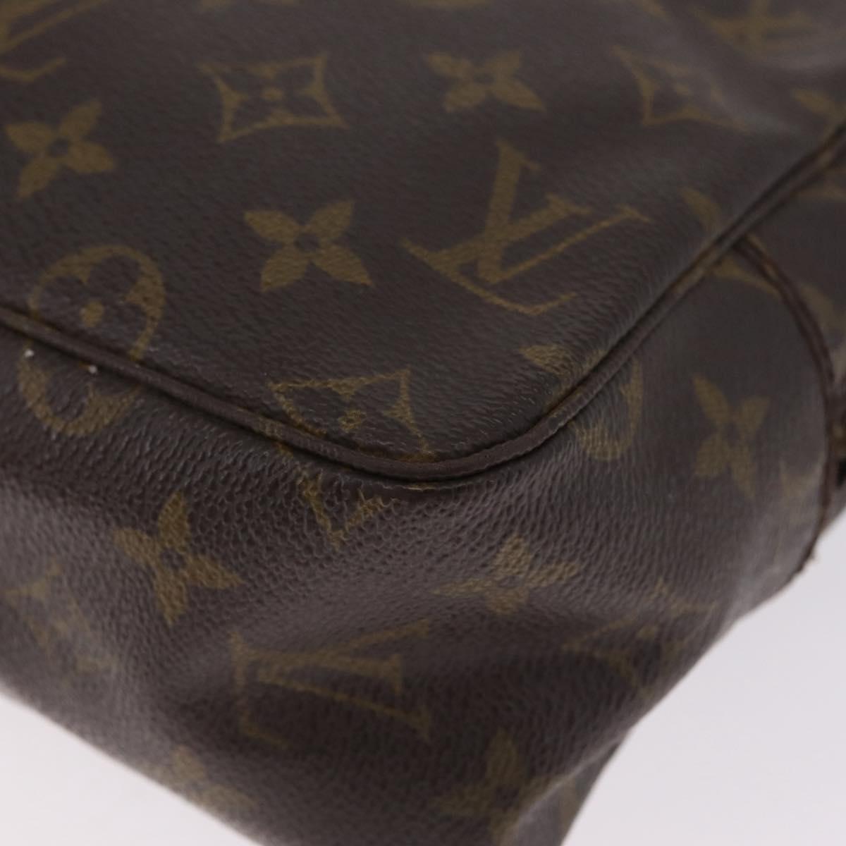 LOUIS VUITTON Monogram Trousse Toilette 28 Clutch Bag M47522 LV Auth 216242A