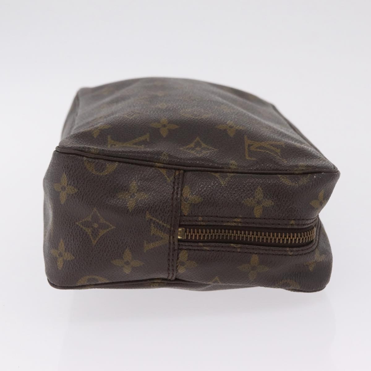 LOUIS VUITTON Monogram Trousse Toilette 28 Clutch Bag M47522 LV Auth 216242A
