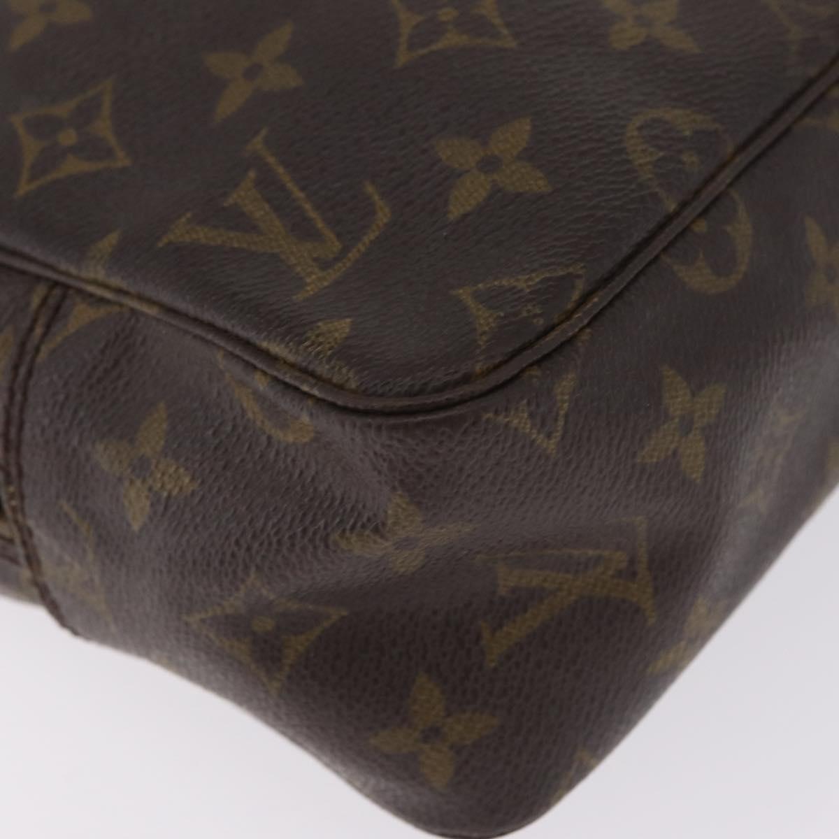 LOUIS VUITTON Monogram Trousse Toilette 28 Clutch Bag M47522 LV Auth 216242A