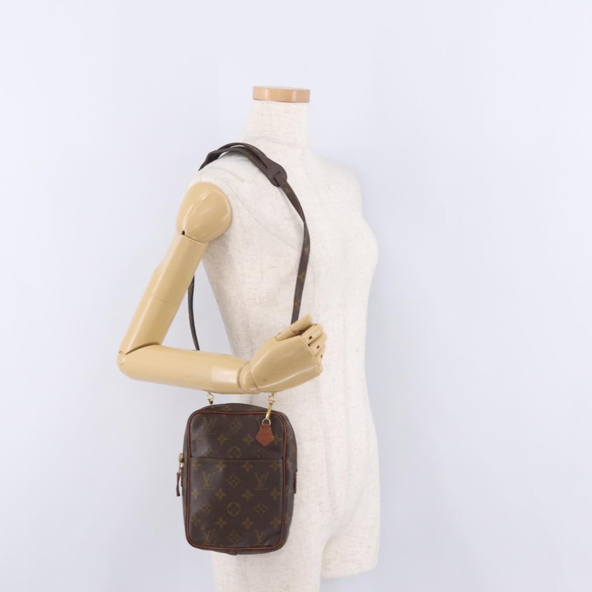 LOUIS VUITTON Monogram Danube MM Shoulder Bag M45264 LV Auth 216246