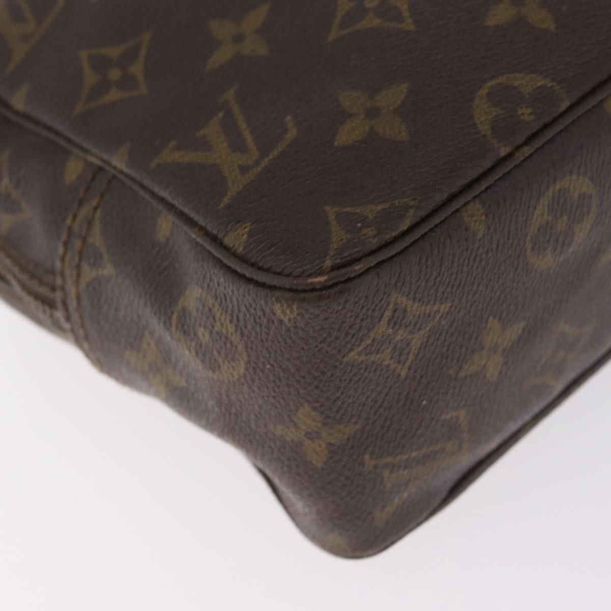 LOUIS VUITTON Monogram Trousse Toilette 28 Clutch Bag M47522 LV Auth 216249