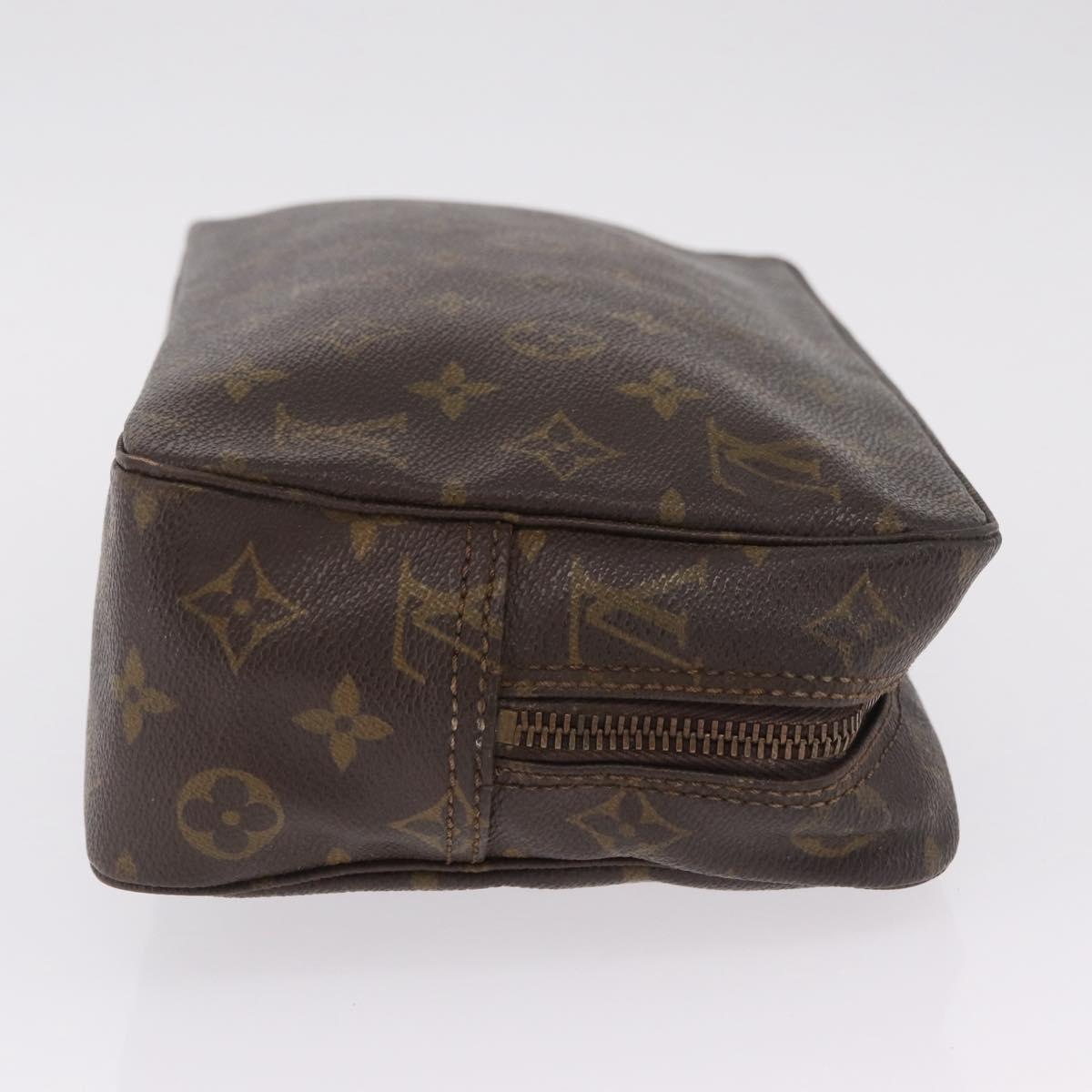 LOUIS VUITTON Monogram Trousse Toilette 28 Clutch Bag M47522 LV Auth 216249