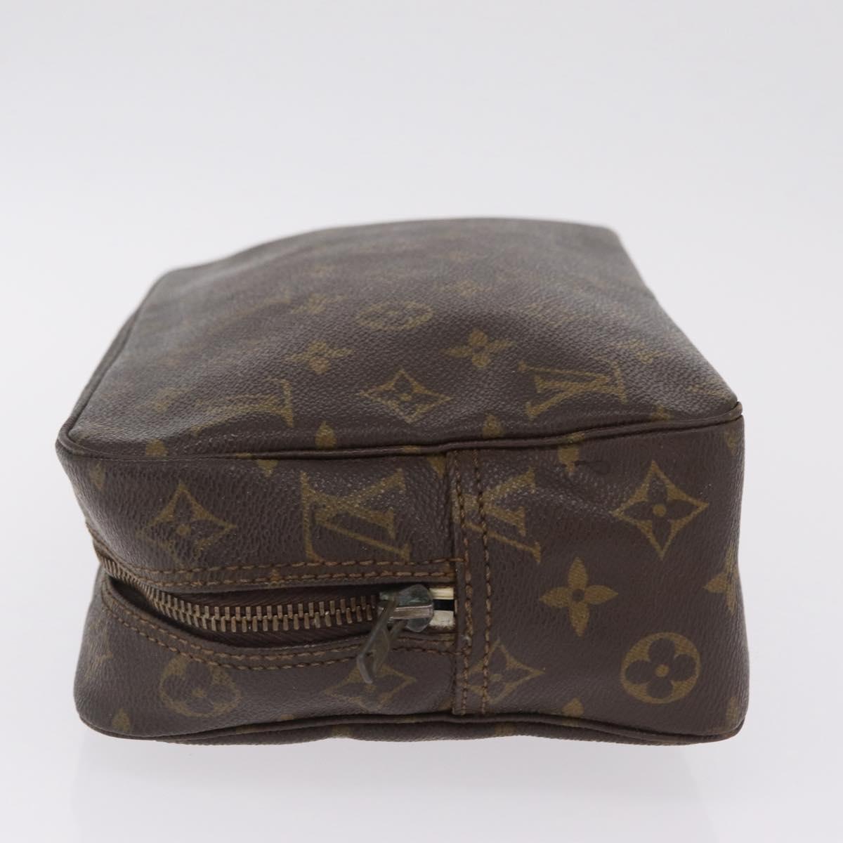 LOUIS VUITTON Monogram Trousse Toilette 28 Clutch Bag M47522 LV Auth 216249
