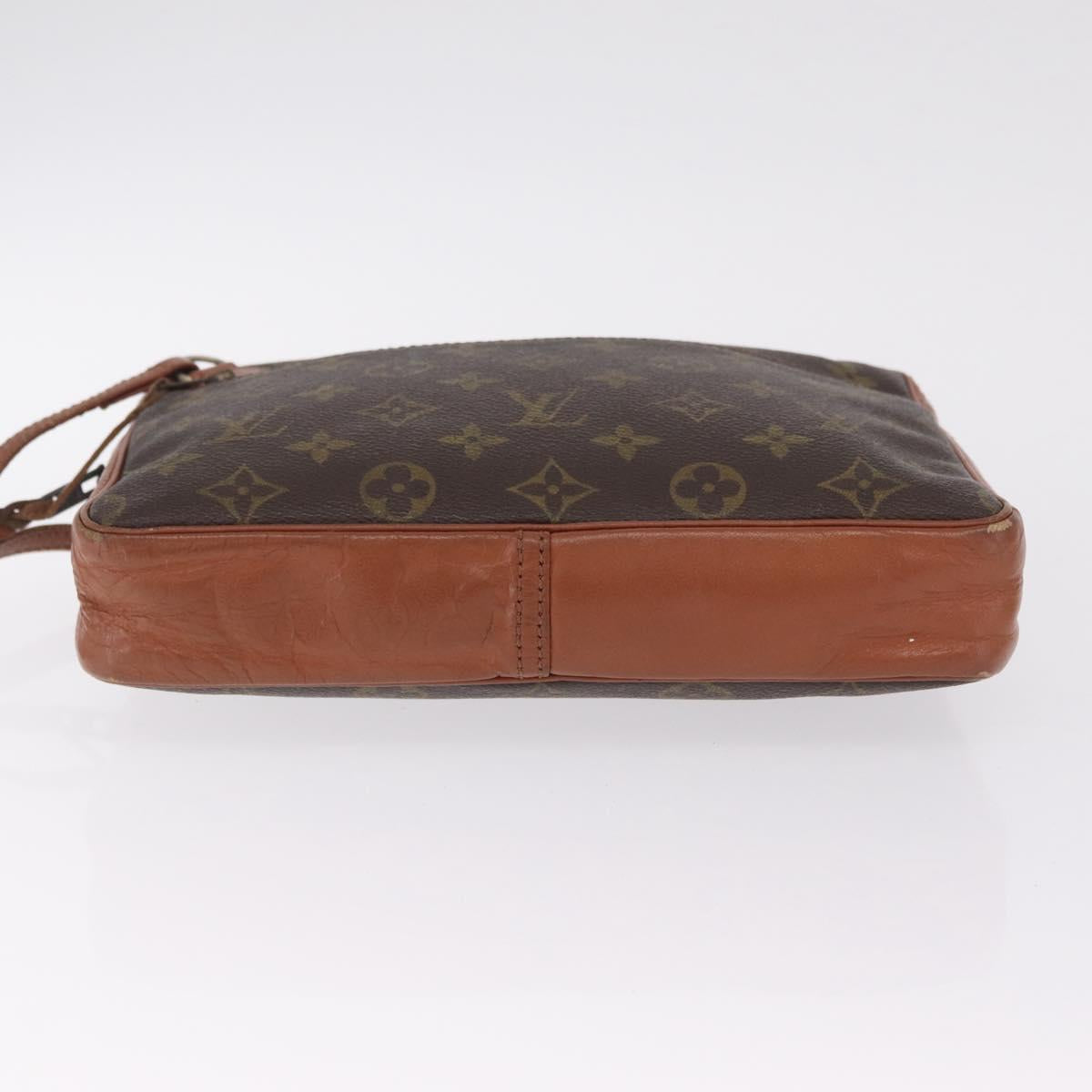 LOUIS VUITTON Monogram Pochette Sports Clutch Bag LV Auth 216253