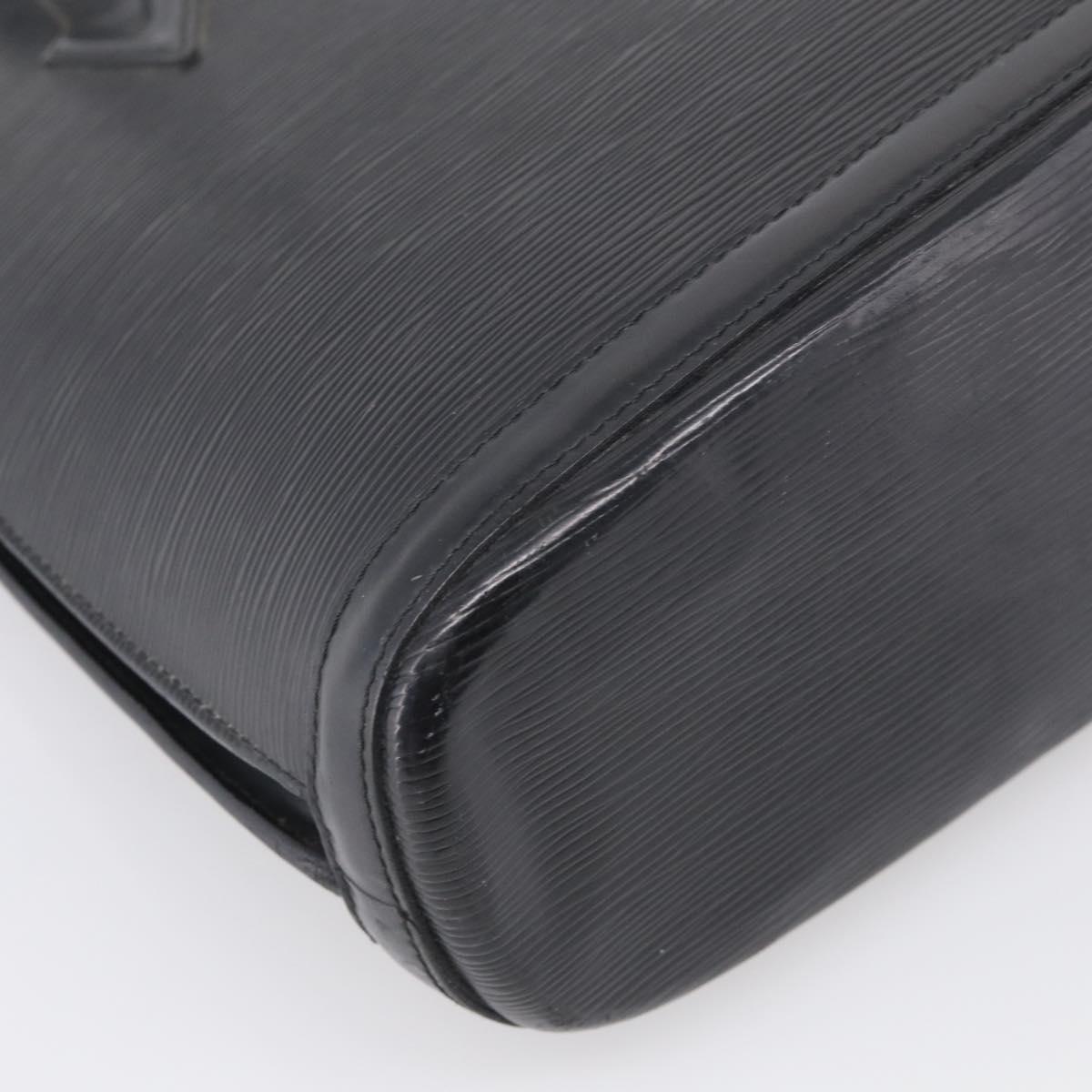 LOUIS VUITTON Epi Lussac Shoulder Bag Black M52282 LV Auth 216258