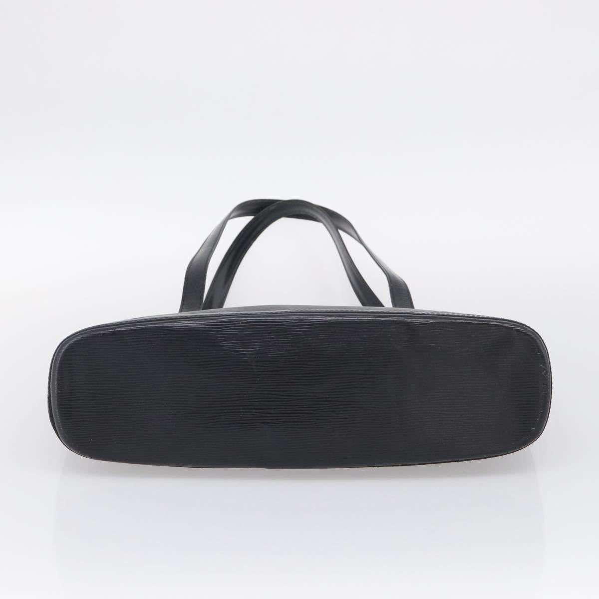 LOUIS VUITTON Epi Lussac Shoulder Bag Black M52282 LV Auth 216258
