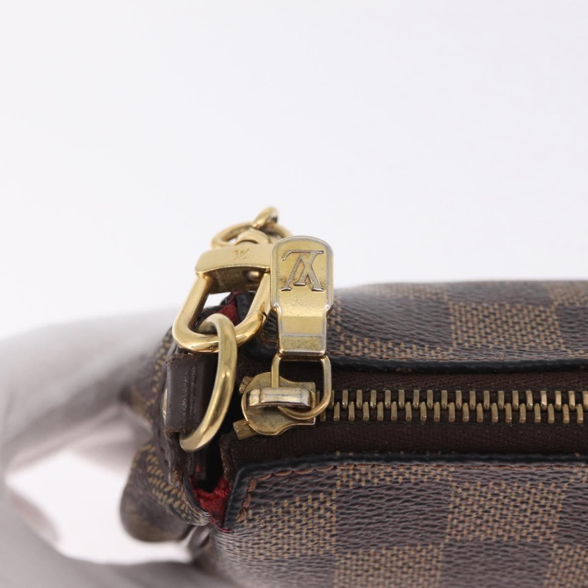 LOUIS VUITTON Damier Ebene Eva Shoulder Bag N55213 LV Auth 216275A